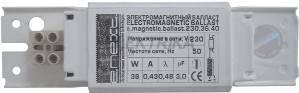 Баласт електромагнітний e.ballast.magnetic.230.30