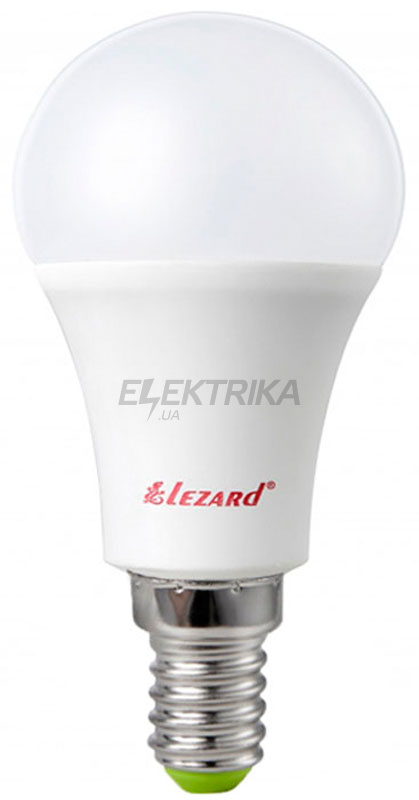 Лампа світлодіодна LED кулька Lezard A45 5W 4200K E14 220V (442-А45-1405)