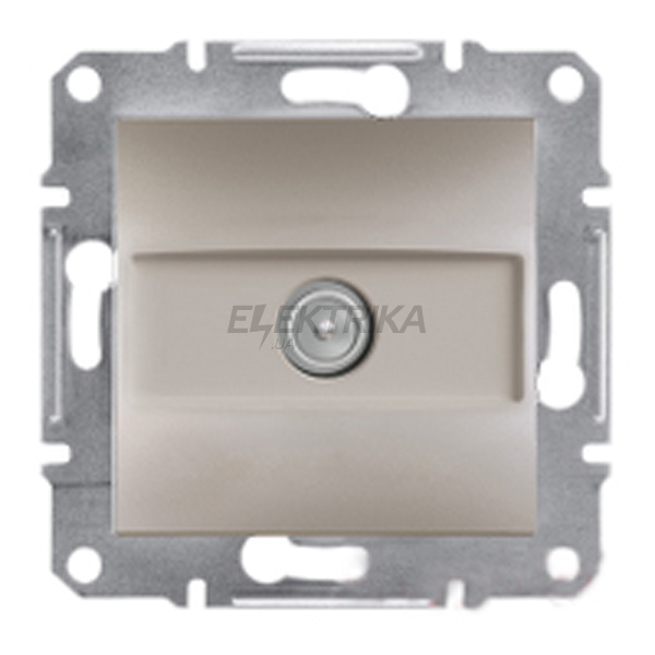 Розетка прохідна Schneider Electric Asfora 4дб бронза (EPH3200269)