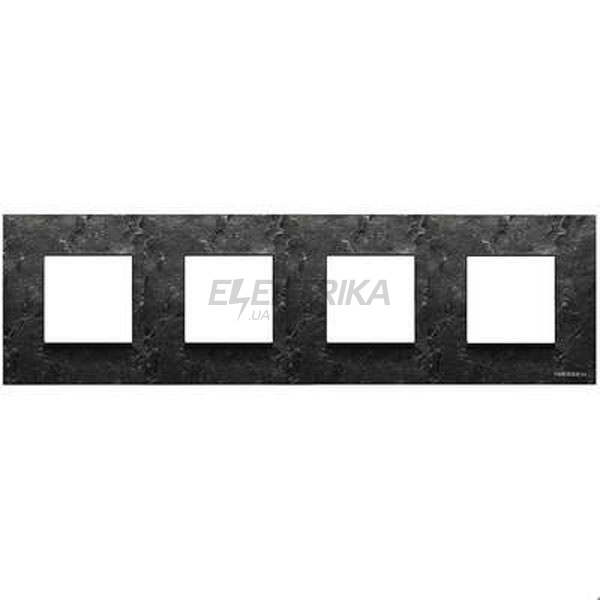 Рамка 4-постова Zenit N2274 PZ, сланець