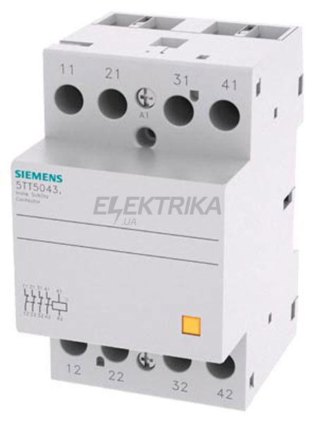 КОНТАКТОР SIEMENS 4НЗ AC 230,400V 40A УПР. AC/DC