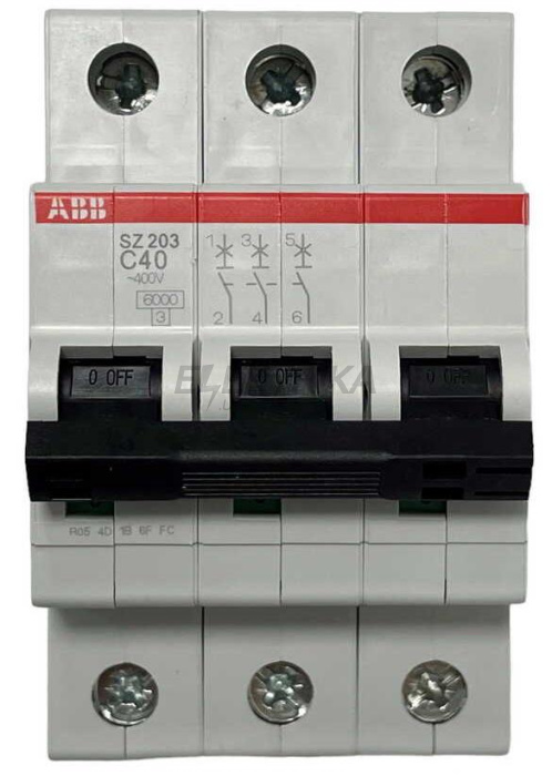 Автоматичний вимикач ABB SZ203-C40 (2CDS253025R0404)