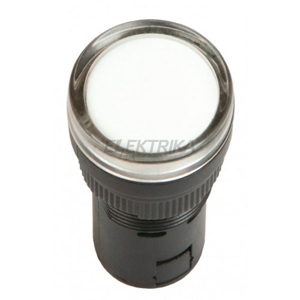 Індикатор AD16DS LED-матриця d16мм білий 36В AC/DC