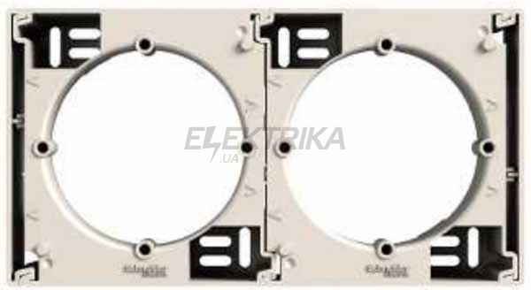 Коробка (підрозетник) Schneider Electric Asfora для зовнішнього монтажу кремовий (EPH6100223)