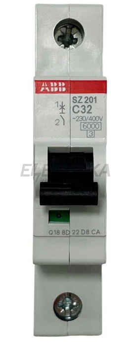 Автоматичний вимикач ABB SZ201-C32 (2CDS251025R0324)
