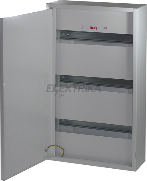 Шафа розподільна e.mbox.RN-36 мет. навісний, 36 мод., 480х255х125 мм