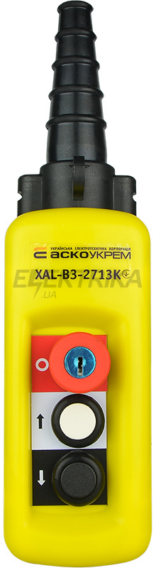 Пост керування тельферний з ключем АСКО-УКРЕМ XAL-B3-2713K (A0140050020)