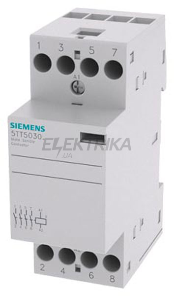 КОНТАКТОР SIEMENS 4 АЛЕ AC 230,400V 25A УПР. AC/DC