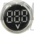 Вольтметр цифровий АСКО-УКРЕМ ED16-22 VD 30-500В АС білий (A0190010031)