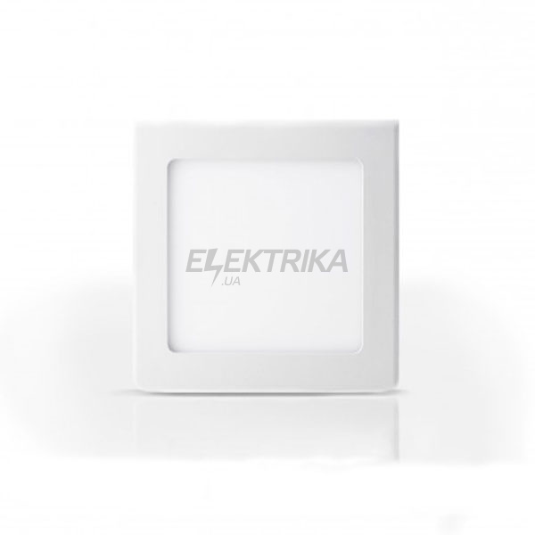 Світильник LED-SS-120-6, 6Вт, 4200К, квадрат накладний 120мм