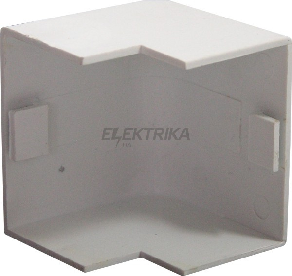 Зовнішній кут e.trunking.blend.out.stand.40.40 для короба 40х40мм