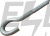 Гак для дерев'яних опор e.wood.hook.pro.12.165, 165х12 мм