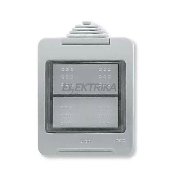 Коробка для відкритої установки 2 модулі IP55 Zenit N3291