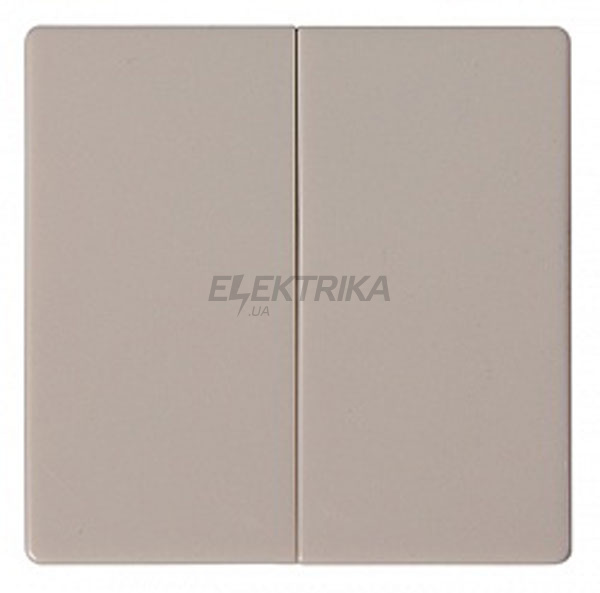 Клавіша e.lux.11021L.pn.ivory подвійна "слонова кістка"