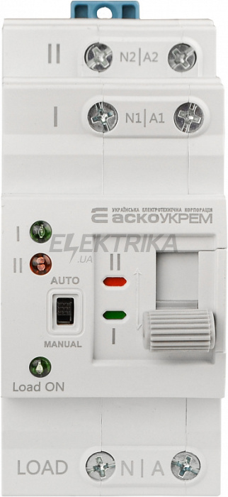Автоматичний перемикач вводу (I-II) APRV 2p 63A ACKO (A0010230006)
