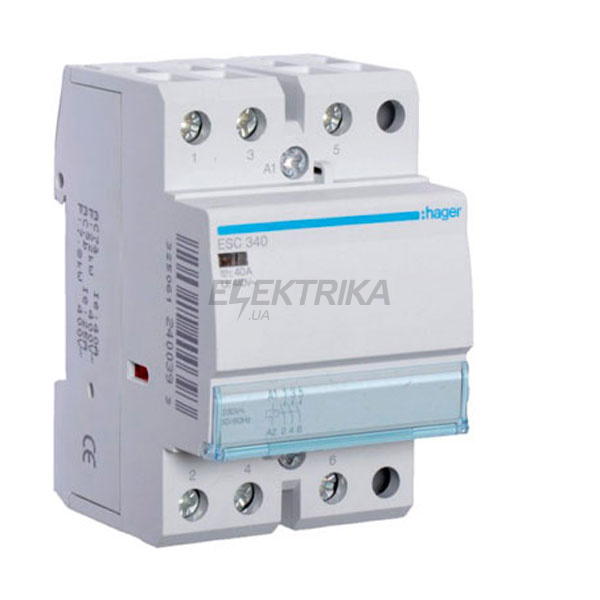 Контактор стандарт 40A, 3НО, 230В