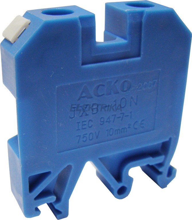 Клемник JXB 10/35 синій