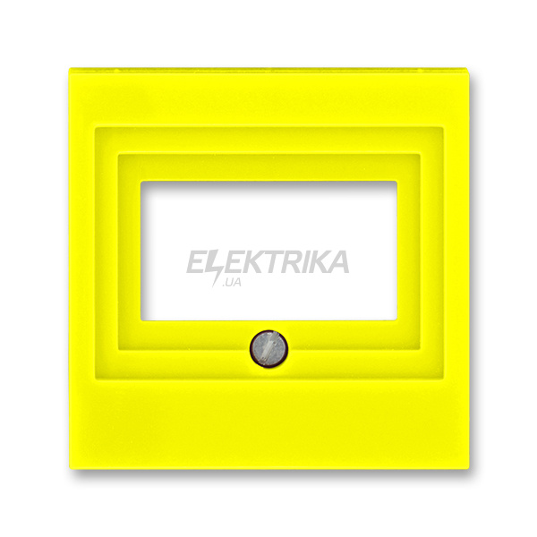 Центральна панель USB/HDMI Levit, жовтий