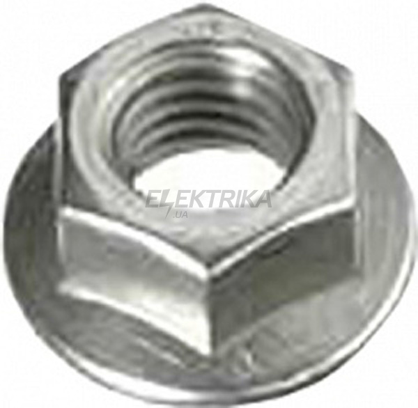 Гайка зубчаста М8 e.metiz.nut.1.6KR.2.08