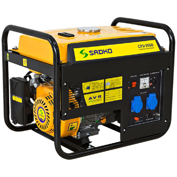 Генератор бензиновий SADKO GPS3000E (електростартер)