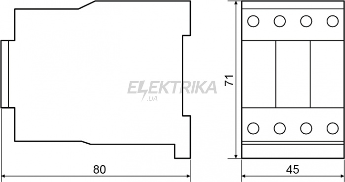 Пускач АСКО-УКРЕМ ПМ 1-12-10 F7 110B (LC1-D1210) (A0040010060)