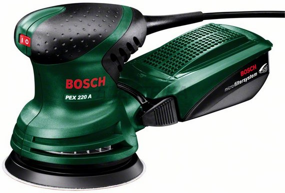 Ексцентрикова шліфувальна машина BOSCH PEX 220 A