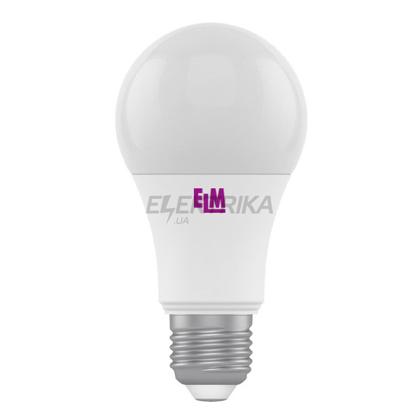 Лампа світлодіодна стандартна B60 PA10L 15W E27 3000K алюмопл. корп. 18-0097