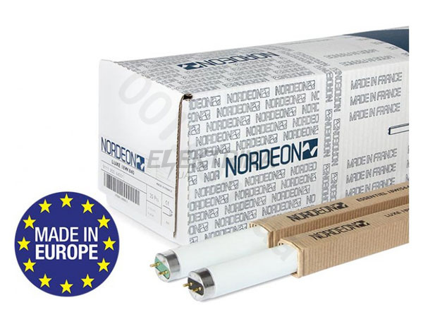 Лампа люмінесцентна Nordeon Luxe TLD 18W/830 Т8. G13. 18W. 3000K