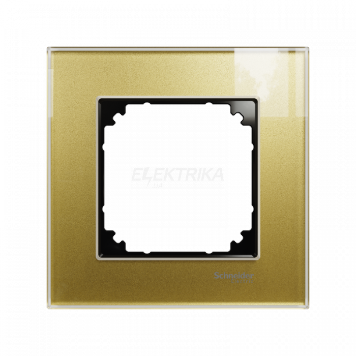 Рамка скло M-Elegance 1-а., «Золото», (MTN4010-3241)