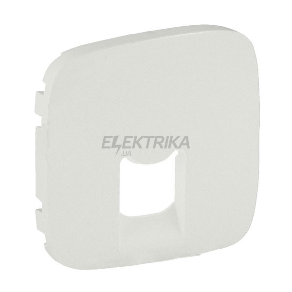 Панель лицьова розетки RJ11/RJ45, перли, Valena ALLURE