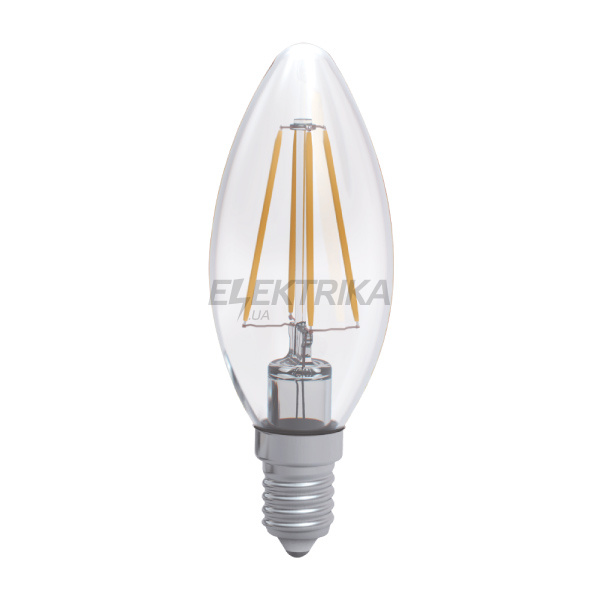 Світлодіодна лампа (ретро) С37 4W GL LC-4F E14 3000 Rf