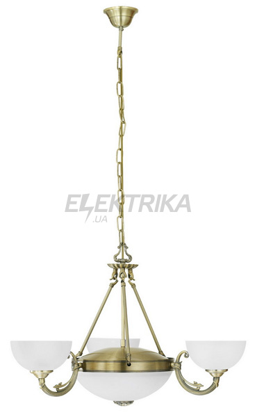Люстра SAVOY 82748 3x40WE14, 2x60wE27 темна бронза