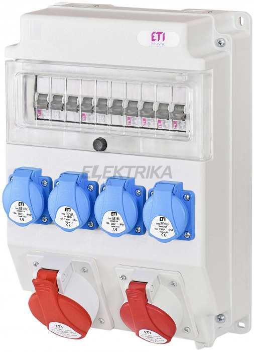Розетка промислова ETI EDS11 4-2/2-5 16/32 004483302