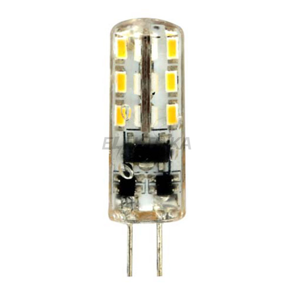Світлодіодна лампа LB-420 AC/DC12V 2W 24leds G4 4000K 160lm