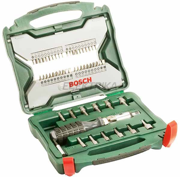 Набір аксесуарів BOSCH X-LINE 54 TITANIUM + викрутка