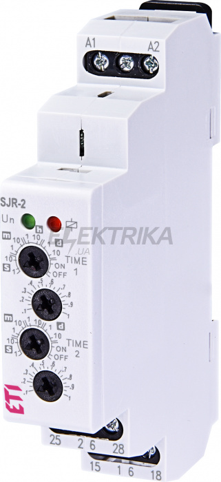 Реле часу ETI SJR-2 230V 002470091