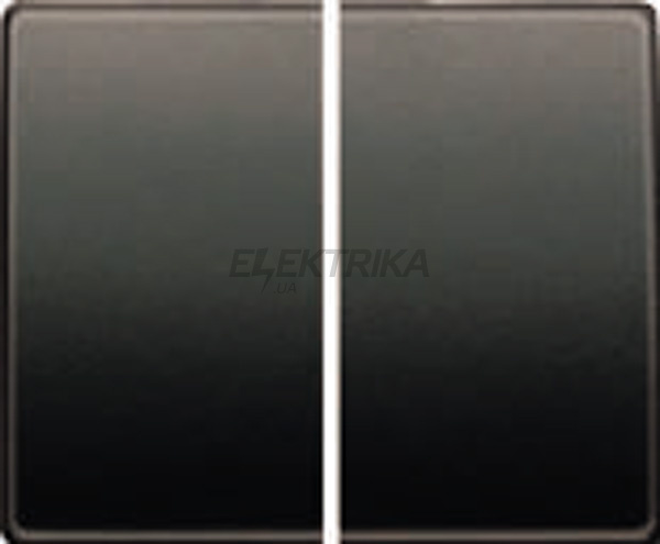 Клавіша вимикача двоклавішного Siemens Mega коричневий самоа (22709-MS)