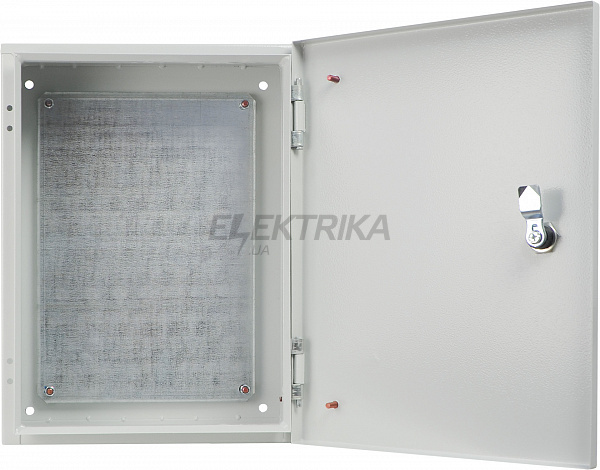 Корпус з монтажною панеллю металевий 40*30*15, IP31, серії UBox (A0260020003)