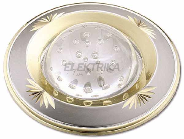 Світильник точковий HDL16006 MR16 12V хром золото матове