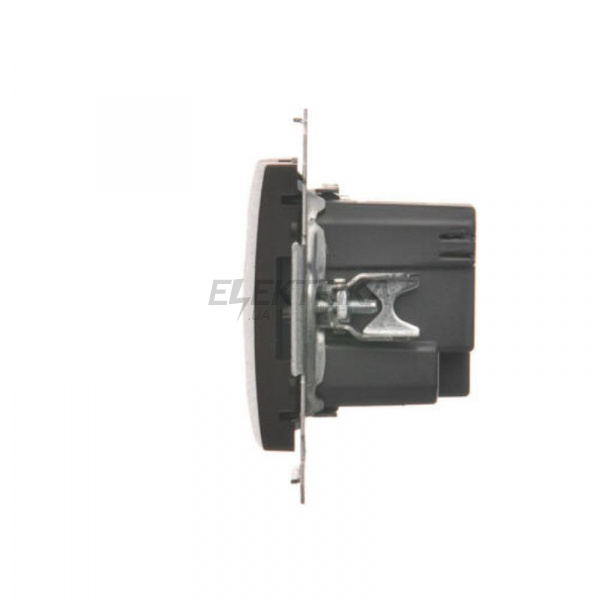 Розетка Simon 54 USB заряджання, подвійна, 2.1А, коричнева (DC2USB.01/46)