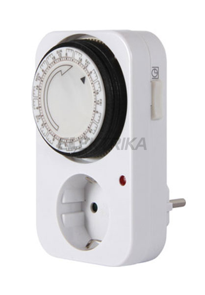 Електромеханічний розетковий таймер e.control.t12