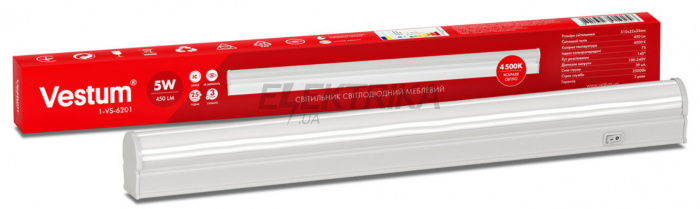 Світильник меблевий Vestum LED 5W 4500K 220V (1-VS-6201)