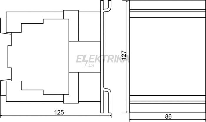 Пускач АСКО-УКРЕМ ПМ 4-95 Q7 380B (LC1-D9511) (A0040010086)