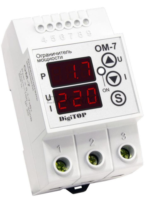 Обмежувач потужності 32А digitop (OM-7)
