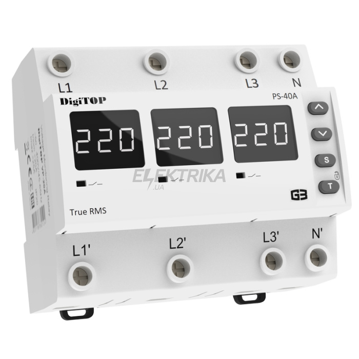 Перемикач фаз digitop PS-40A M6W