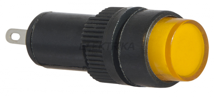 Сигнальна арматура АСКО-УКРЕМ AD22E-10DS 24V АC/DC жовтий (A0140030178)