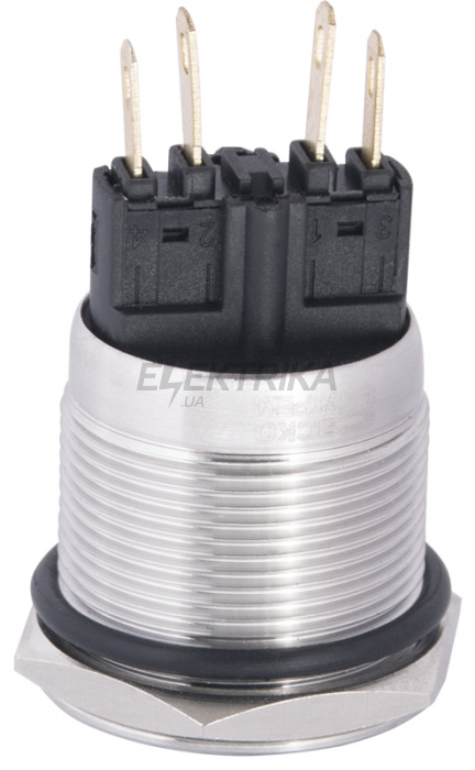 Кнопка металева АСКО-УКРЕМ TYJ 22-211 1NO+1NC (A0140010124)