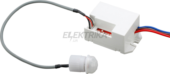 Датчик руху інфрачервоний e.sensor.pir.24.white, 360°, білий (s061017)
