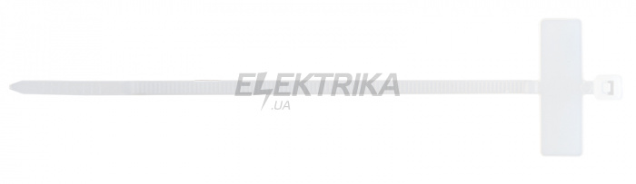 Хомут кабельний маркувальний АСКО-УКРЕМ CHS-200MKT (100 шт.) (A0150090030)