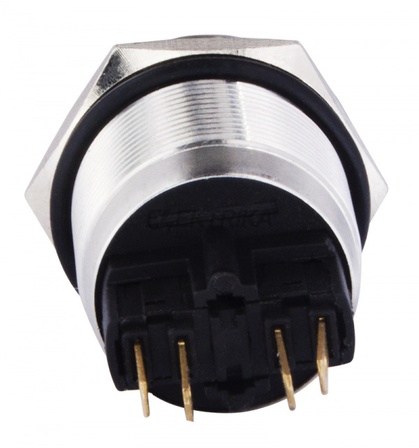 Кнопка металева АСКО-УКРЕМ TYJ 22-211 1NO+1NC (A0140010124)